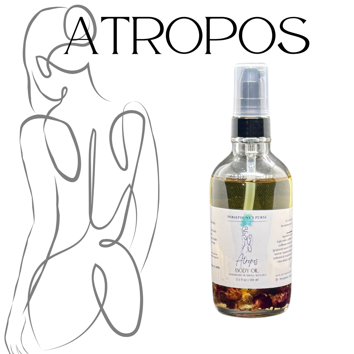 3 Fates Sensuous Body Oil - Persephone's Purse