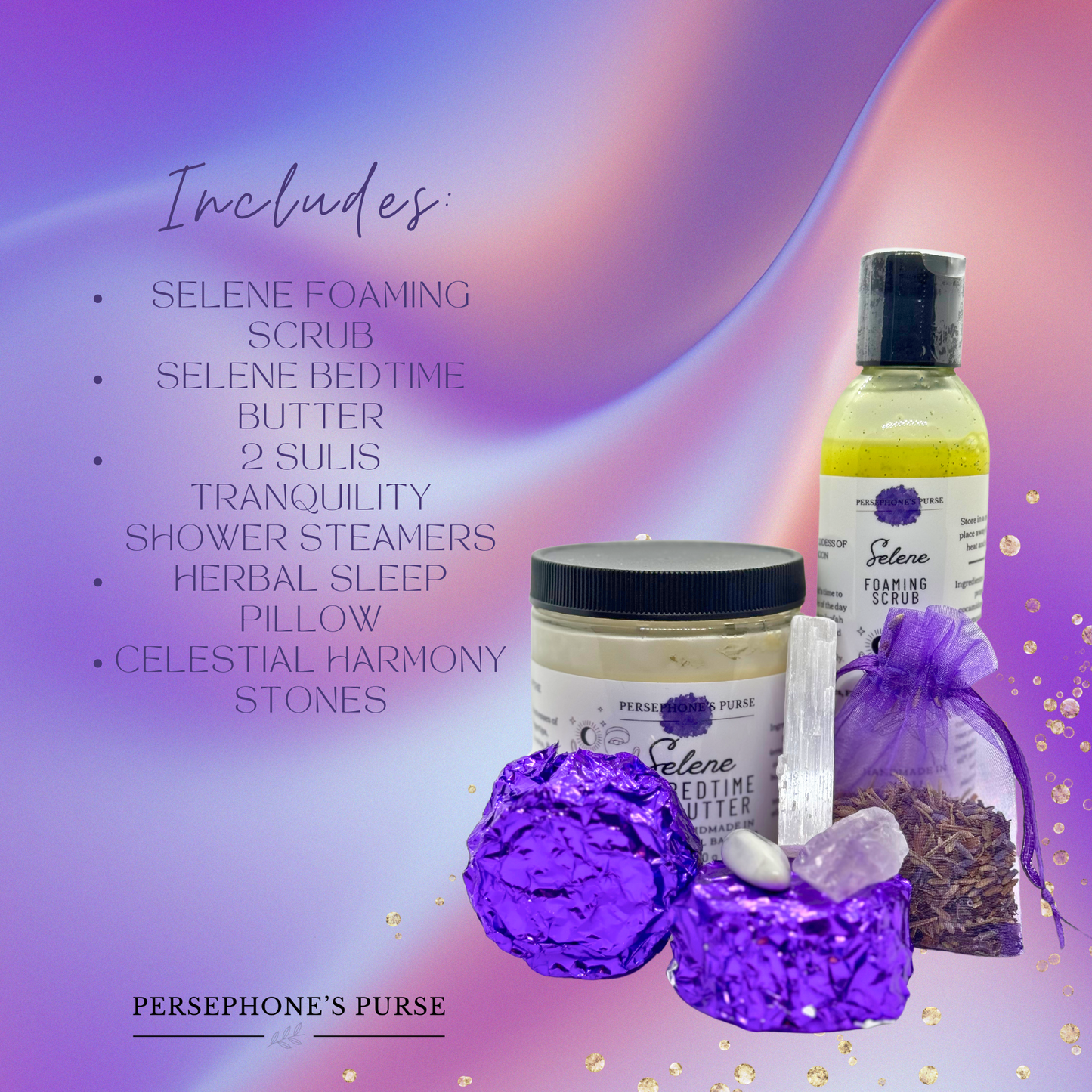 Limited Edition Luminescent Serenity Set - Persephone's Purse