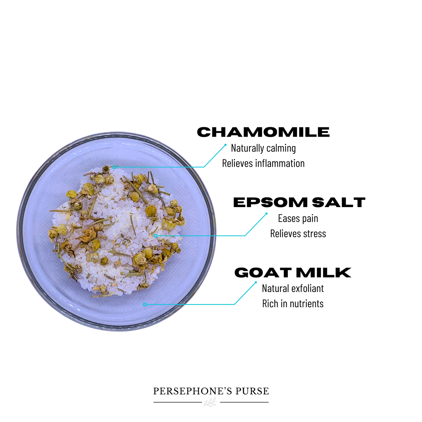 Eirene Soothing Bath Soak 8 oz. - Persephone's Purse