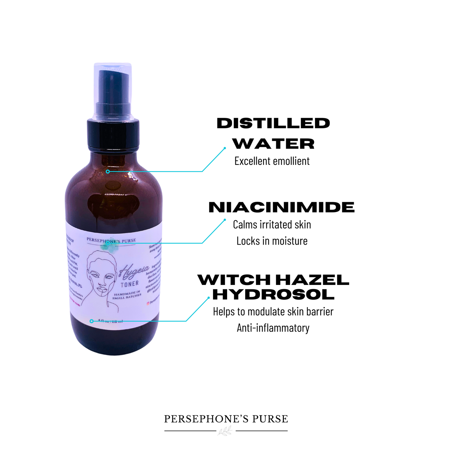 Hygieia Rectifying Toner 4 fl. oz. - Persephone's Purse