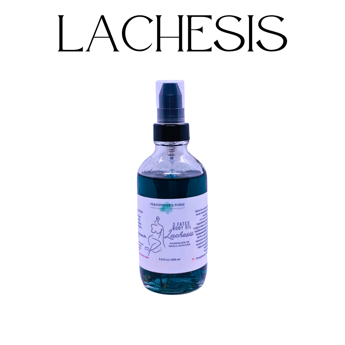 3 Fates Sensuous Body Oil - Persephone's Purse