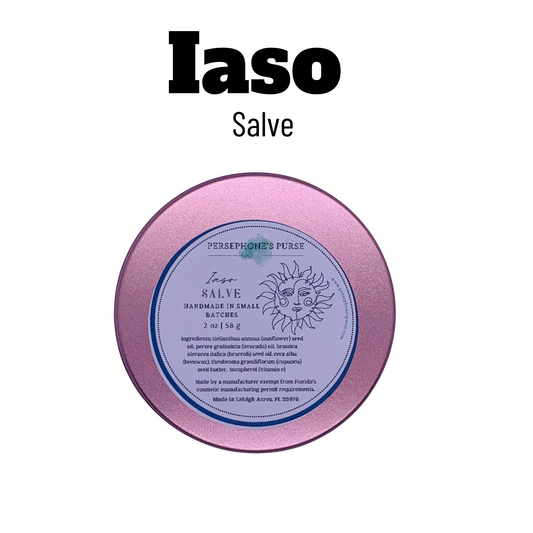 Iaso Alleviating Salve 2 oz. - Persephone's Purse